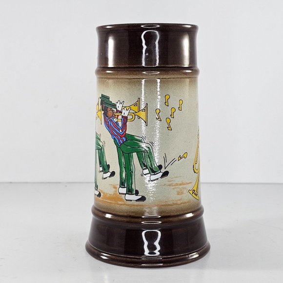 Zöller & Born Germany Handarbeit Jazz Stein Trumpet Handle Marching Band - Picture 3 of 8
